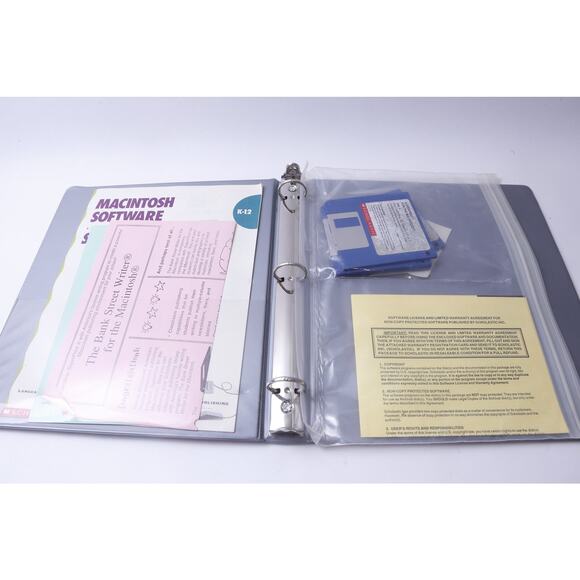 Macintosh Software, Floppy Disk, Diskette, Scholastic Superprint, Design, Print - Picture 3 of 3